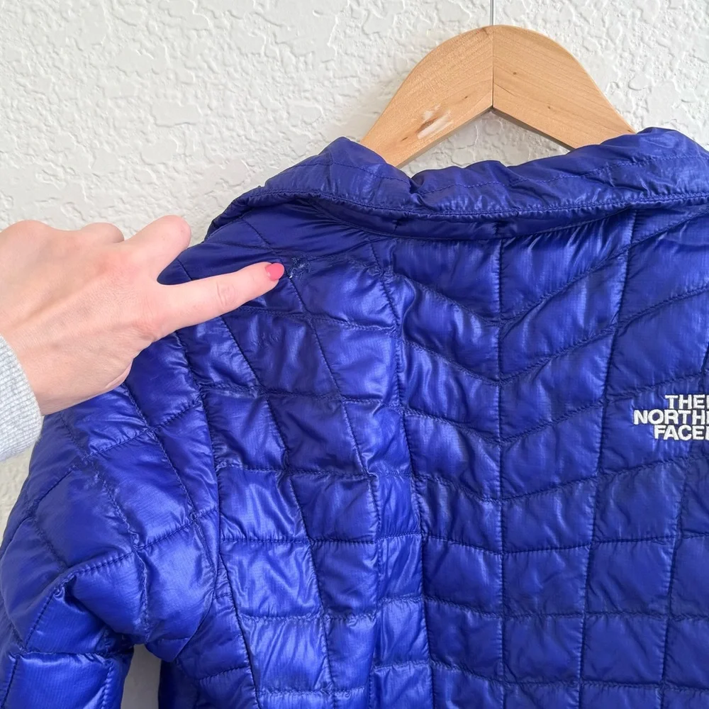 The North Face Thermoball Insulated Puff Women's Blue Jacket Size XS - Picture 9 of 9